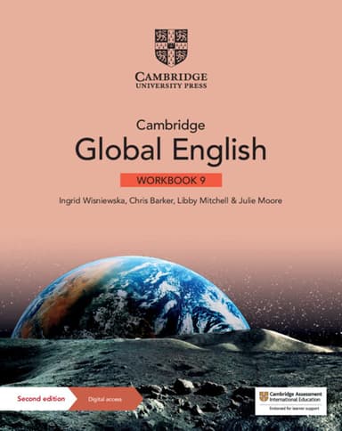 Cambridge Global English (2nd Edition). Workbook 9 with Digital Access (1 Year)