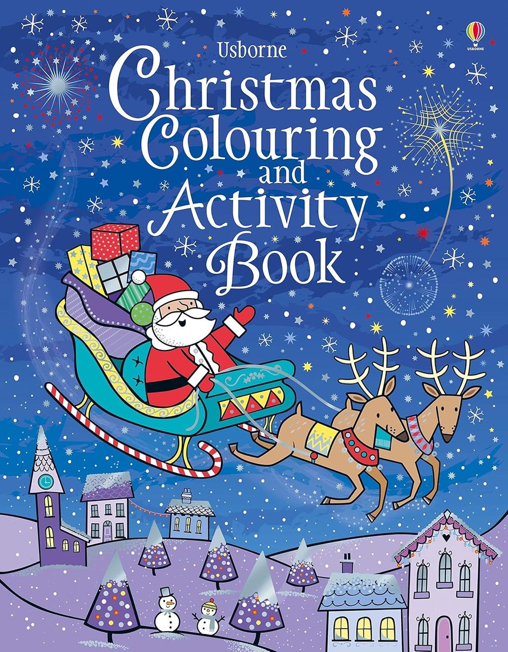 Обкладника "Christmas Colouring and Activity Book" Обкладинка "Christmas Colouring and Activity Book"