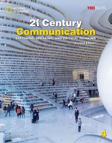 TED Talks: 21st Century Communication. 4 Listening, Speaking and Critical Thinking. Student's Book + Spark