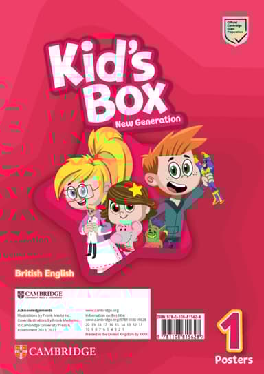 Kid's Box New Generation 1. Posters (12)