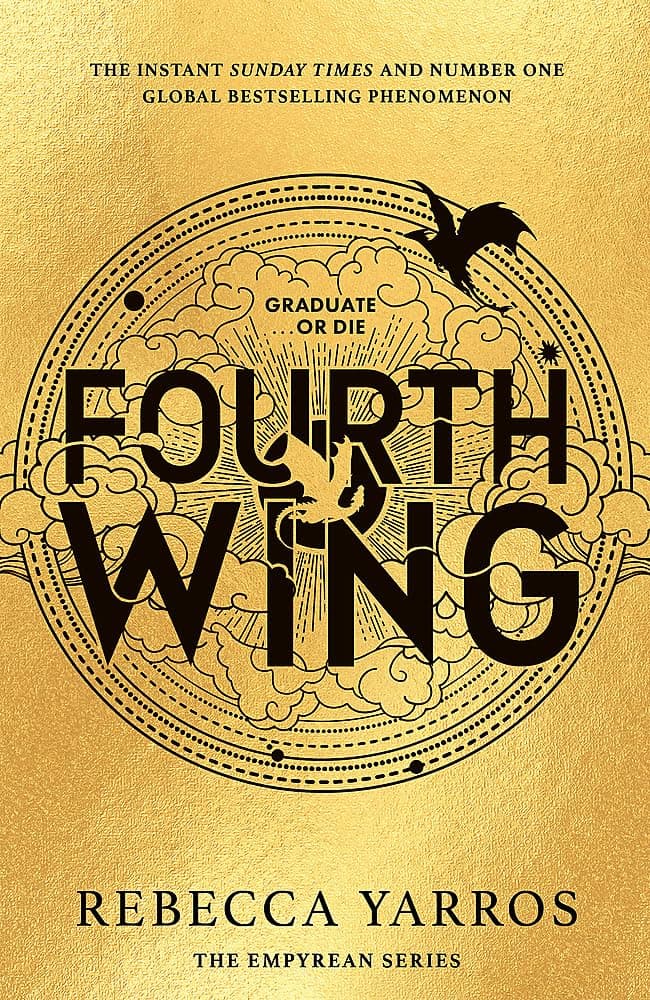 Обкладника "Fourth Wing" Обкладинка "Fourth Wing"