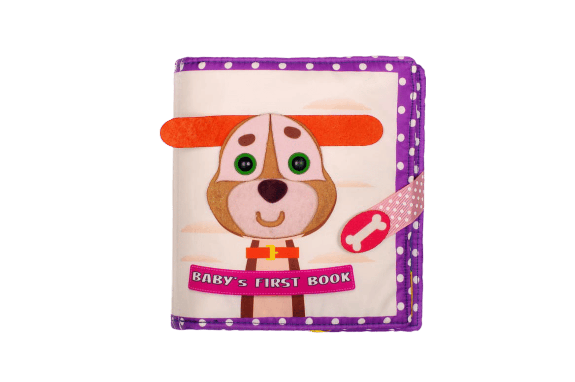 Фетрова книжка «Цуценя - Baby's first book»