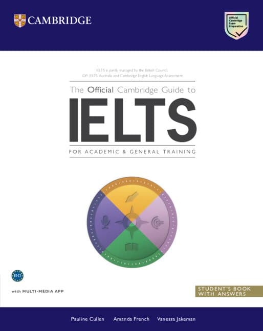 Обкладника "The Official Cambridge Guide to IELTS. Student's Book with Answers" Обкладинка "The Official Cambridge Guide to IELTS. Student's Book with Answers"
