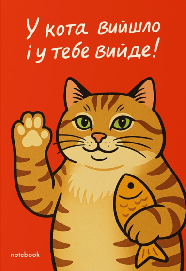 Блокнот «У тебе вийде!»