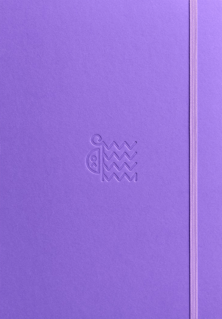 Обкладника "Скетчбук  «Лавандовий»" - 1 Фото Превью "Скетчбук  «Лавандовий»" - Фото №1