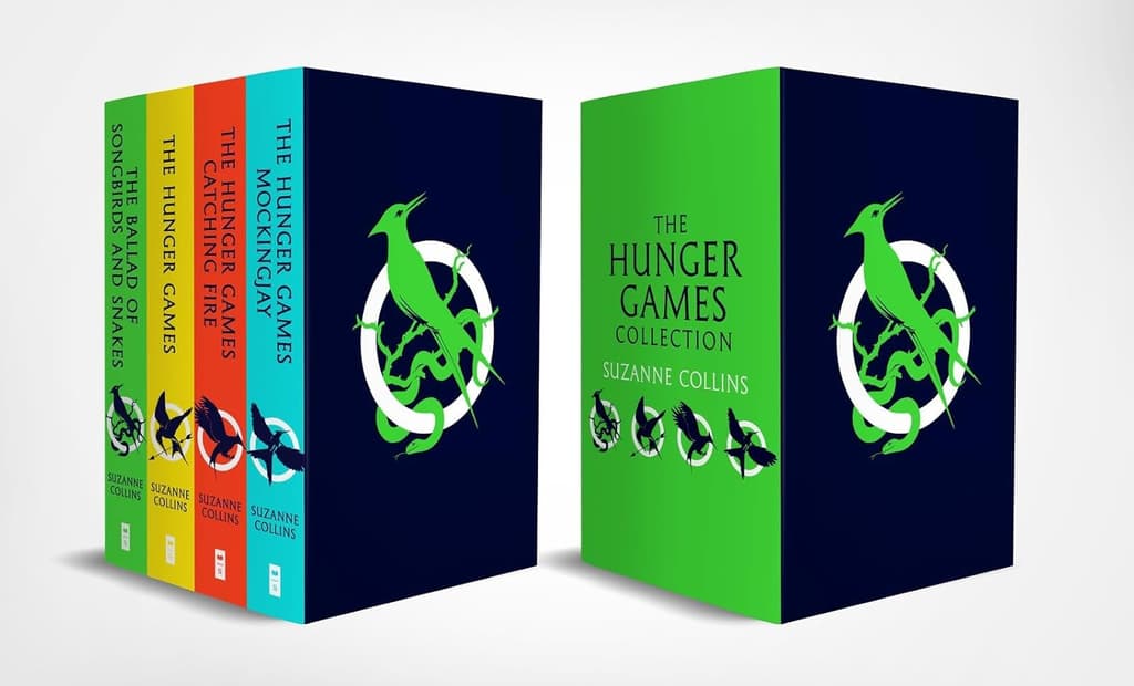 Обкладника "The Hunger Games: 4 Box Set" - 1 Фото Превью "The Hunger Games: 4 Box Set" - Фото №1