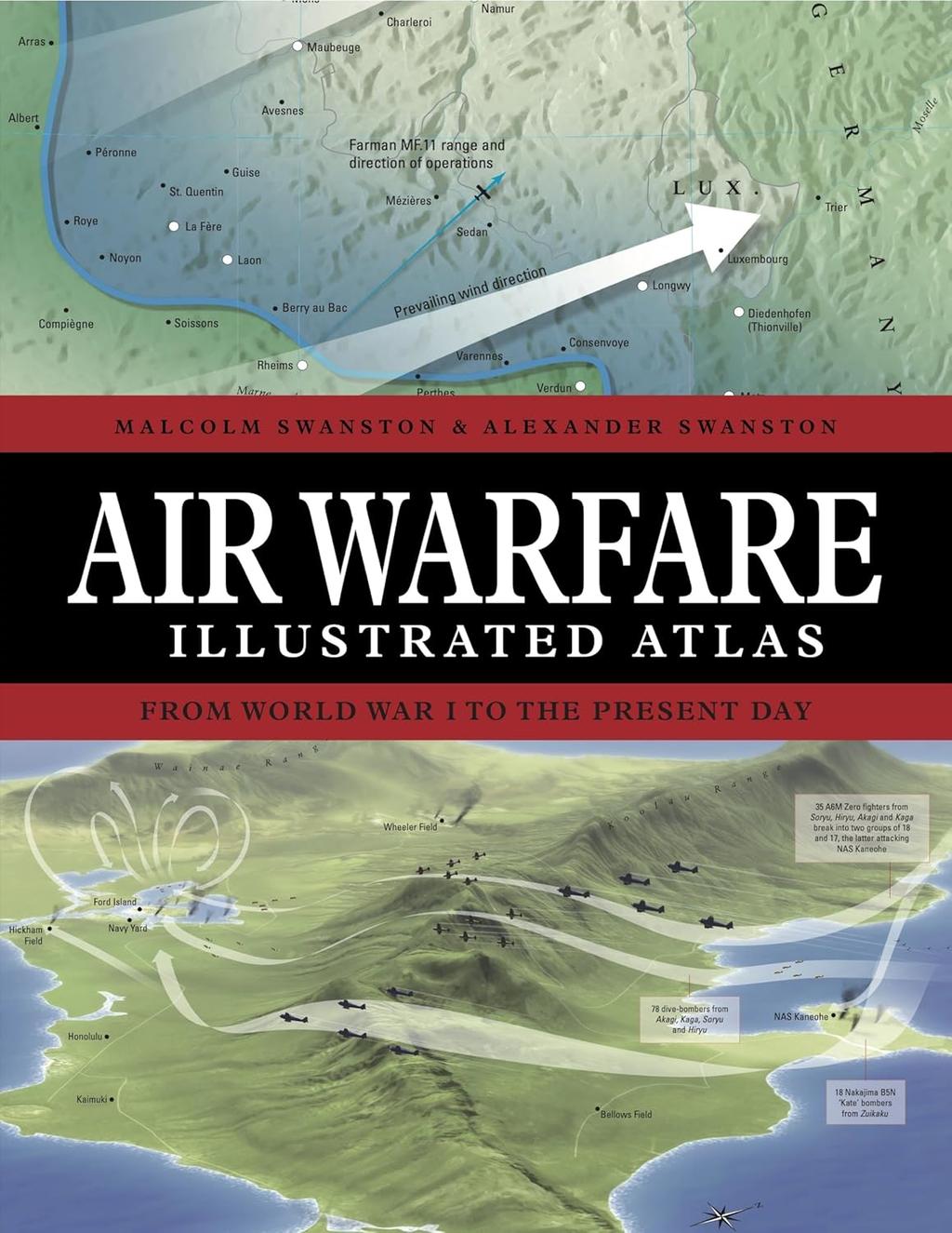 Обкладника "Air Warfare Illustrated Atlas: From World War I to the Present Day" - 1 Фото Превью "Air Warfare Illustrated Atlas: From World War I to the Present Day" - Фото №1