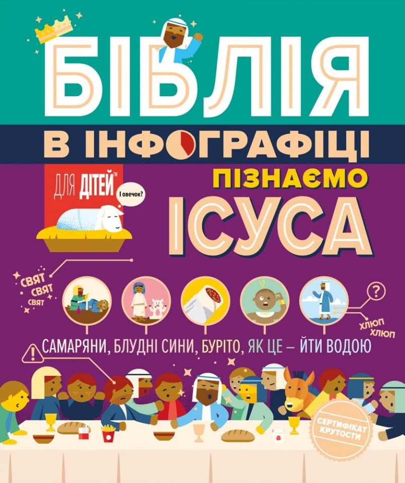 Біблія в інфографіці для дітей. Частина 3