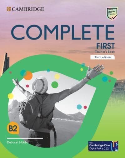 Обкладника "Complete First (3rd Edition). Teacher's Book" Обкладинка "Complete First (3rd Edition). Teacher's Book"