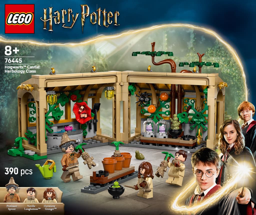 Обкладника "Конструктор LEGO Замок Гогвортс: урок гербології" Обкладинка "Конструктор LEGO Замок Гогвортс: урок гербології"