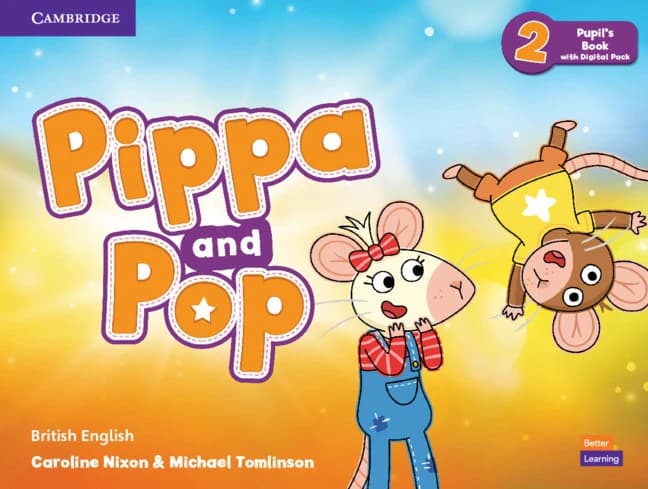 Обкладника "Pippa and Pop 2. Pupil's Book with Digital Pack" Обкладинка "Pippa and Pop 2. Pupil's Book with Digital Pack"