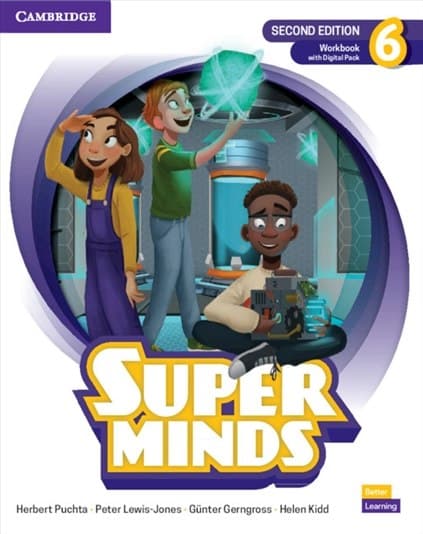 Обкладника "Super Minds (2nd Edition). Level 6. Workbook with Digital Pack" Обкладинка "Super Minds (2nd Edition). Level 6. Workbook with Digital Pack"