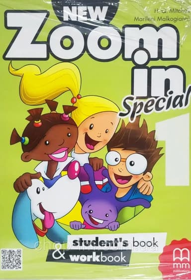 New Zoom in Special 1. Student's Book + Workbook with Online Culture Time for Ukraine