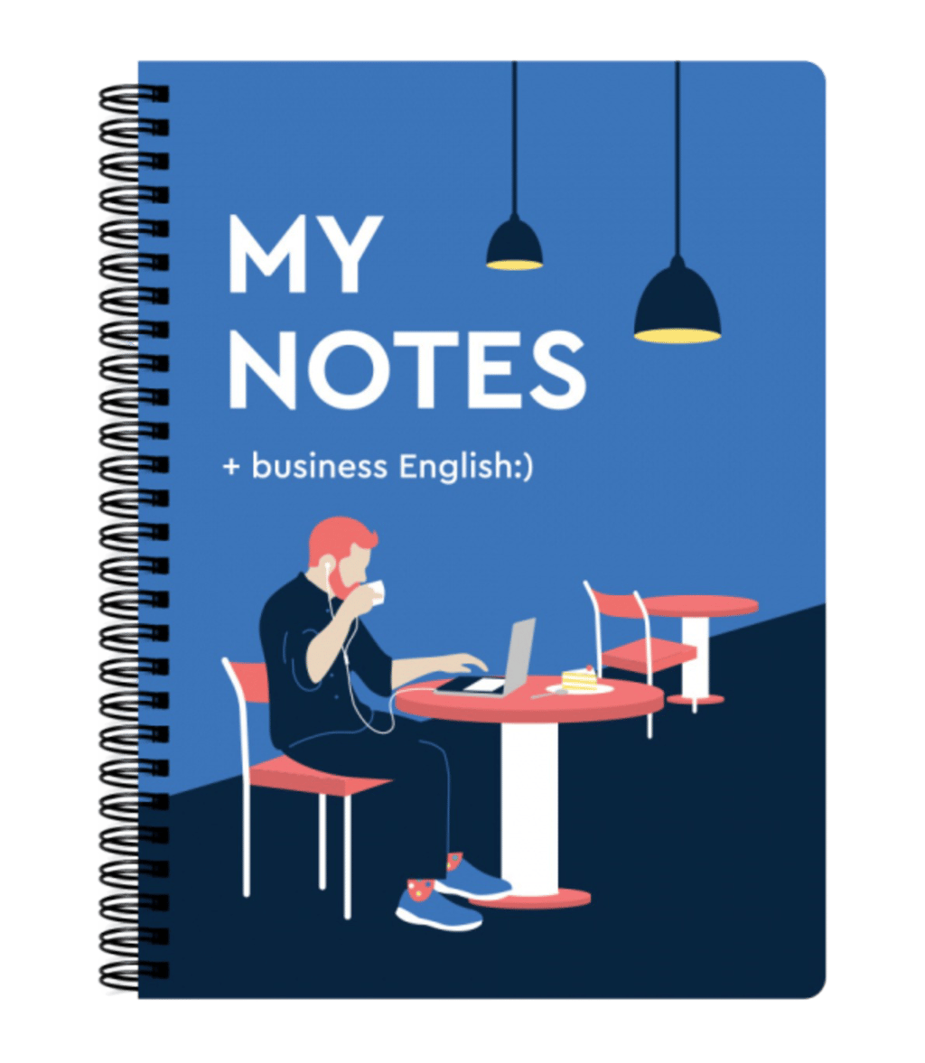 Обкладника "Блокнот "My Notes + business English"" - 1 Фото Превью "Блокнот "My Notes + business English"" - Фото №1