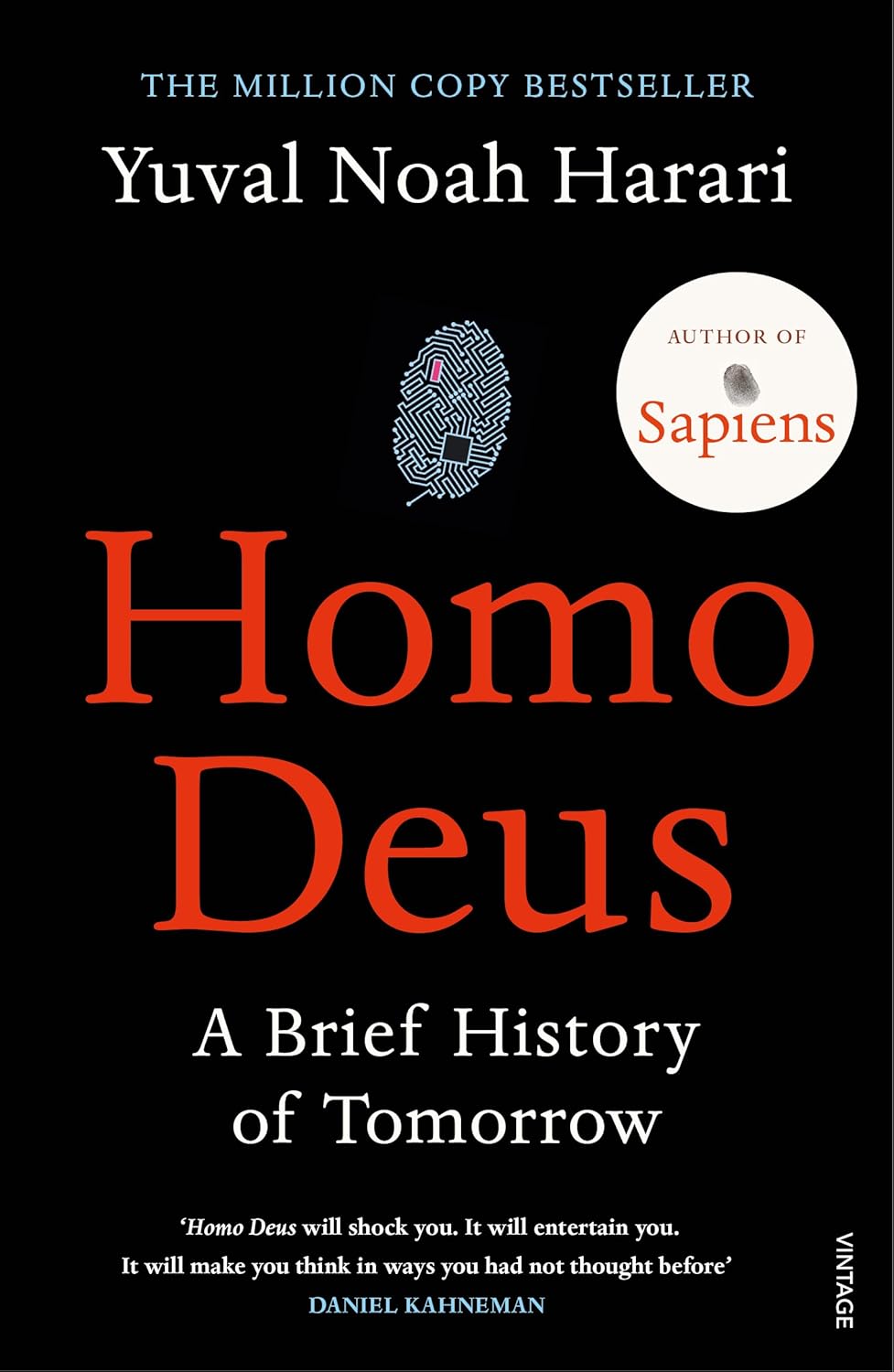 Обкладника "Homo Deus: A Brief History of Tomorrow" - 1 Фото Превью "Homo Deus: A Brief History of Tomorrow" - Фото №1
