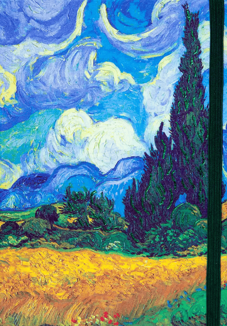 Планер-записник «Пшеничне поле з кипарисом»