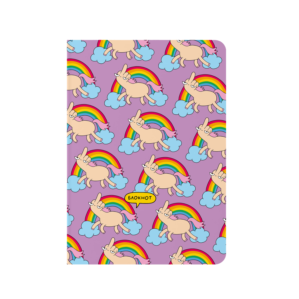 Обкладника "Блокнот в крапку "Єдиноріг"" - 1 Фото Превью "Блокнот в крапку "Єдиноріг"" - Фото №1