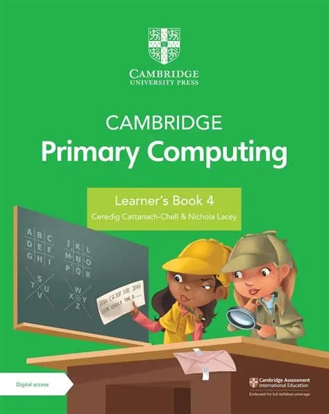Обкладника "Cambridge Primary Computing. Learner's Book 4 with Digital Access (1 Year)" Обкладинка "Cambridge Primary Computing. Learner's Book 4 with Digital Access (1 Year)"