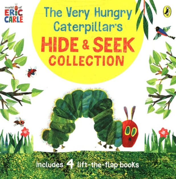 Обкладника "The Very Hungry Caterpillars Hide & Seek Box 4 lift-the-flap books" - 1 Фото Превью "The Very Hungry Caterpillars Hide & Seek Box 4 lift-the-flap books" - Фото №1