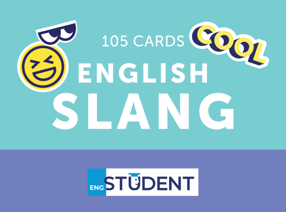 Обкладника "Картки для вивчення - English Slang" - 1 Фото Превью "Картки для вивчення - English Slang" - Фото №1