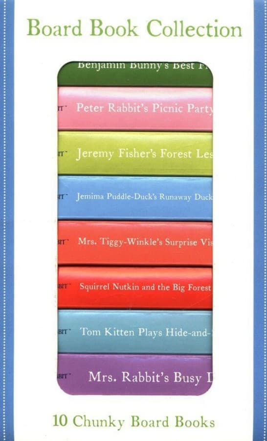 Обкладника "The World of Peter Rabbit 10 Board Books Collection" Обкладинка "The World of Peter Rabbit 10 Board Books Collection"