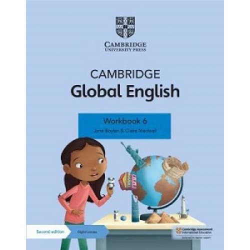 Обкладника "Cambridge Global English (2nd Edition). Workbook 6 with Digital Access (1 Year)" - 1 Фото Превью "Cambridge Global English (2nd Edition). Workbook 6 with Digital Access (1 Year)" - Фото №1