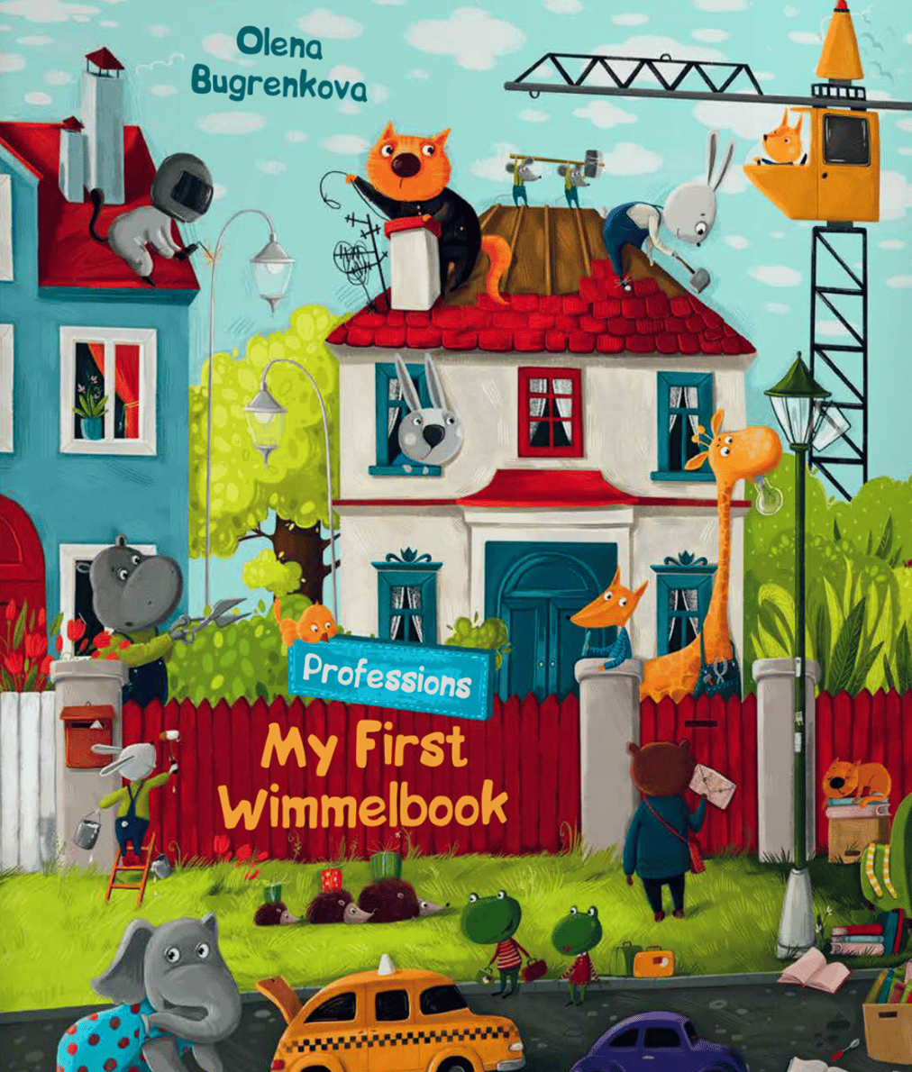 Обкладника "My First Wimmelbook. Professions" - 1 Фото Превью "My First Wimmelbook. Professions" - Фото №1