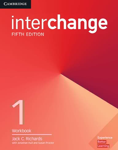 Interchange 1 (5th Edition). Workbook