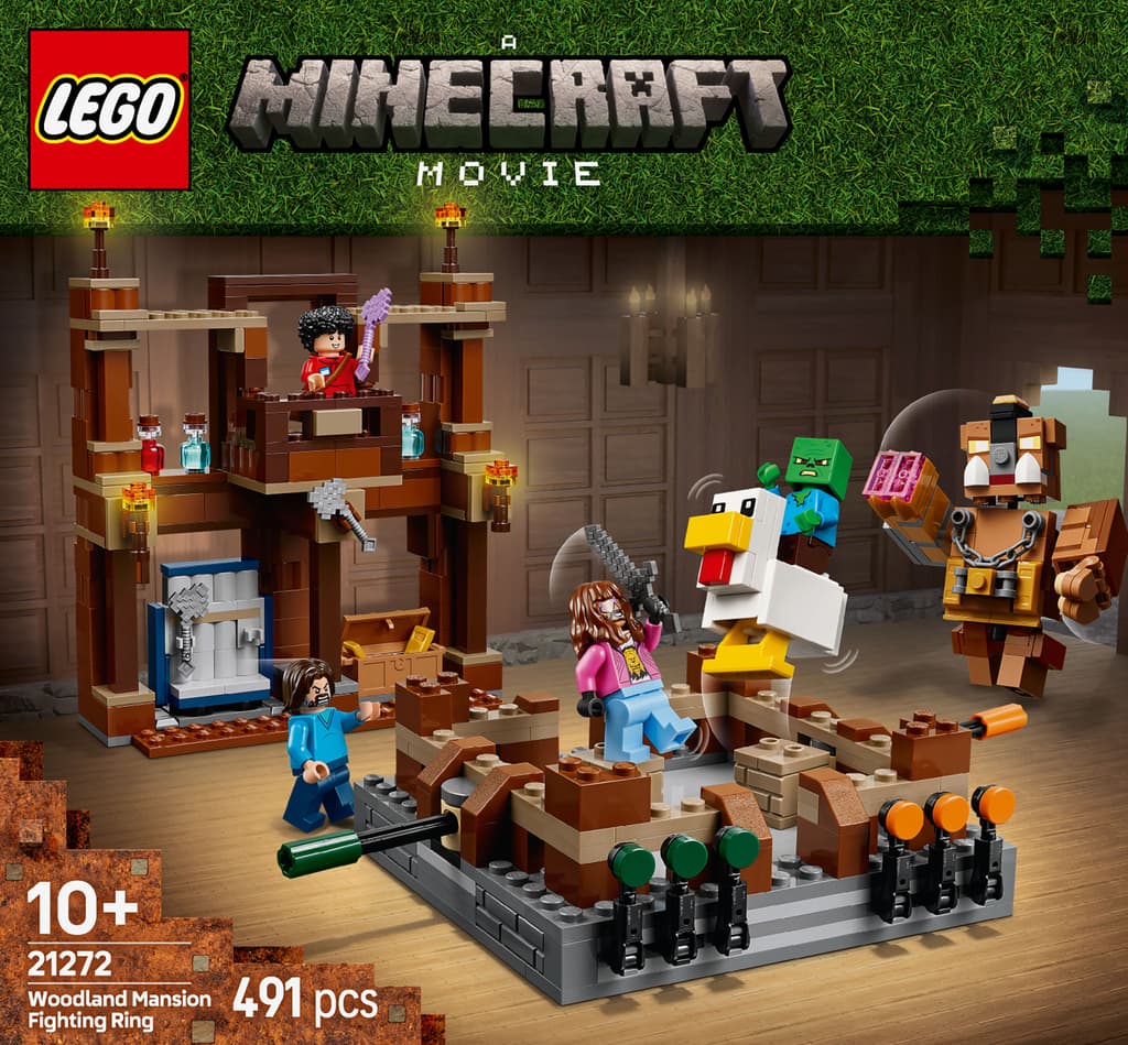 Обкладника "Конструктор LEGO Бійцівський ринг у лісовому маєтку" Обкладинка "Конструктор LEGO Бійцівський ринг у лісовому маєтку"