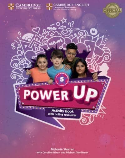Обкладника "Power Up. Level 5. Activity Book with Online Resources and Home Booklet" Обкладинка "Power Up. Level 5. Activity Book with Online Resources and Home Booklet"