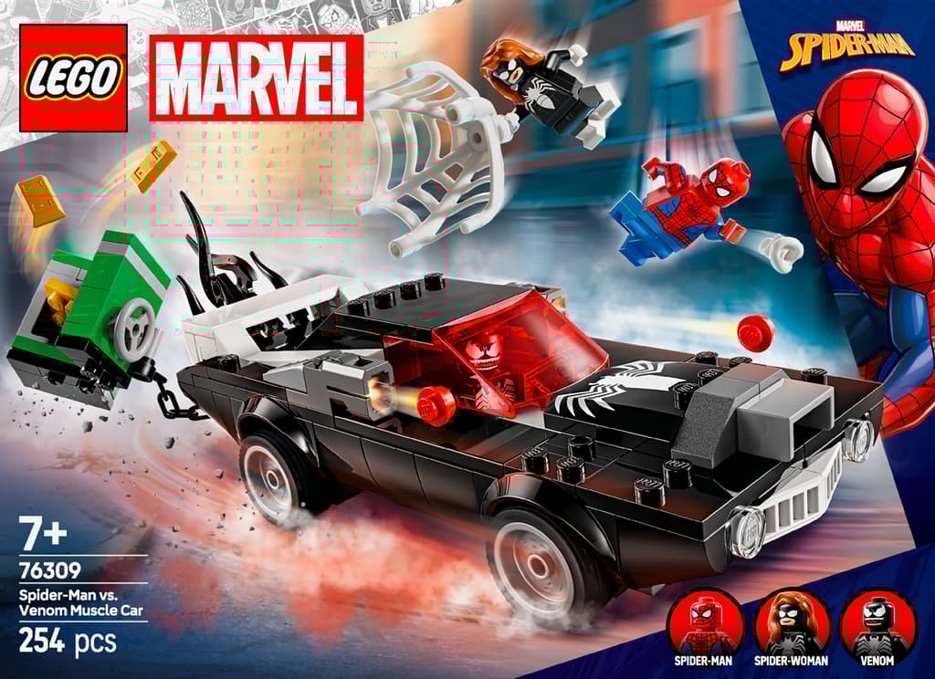 Обкладника "Конструктор LEGO Людина-павук проти маслкара Венома" Обкладинка "Конструктор LEGO Людина-павук проти маслкара Венома"