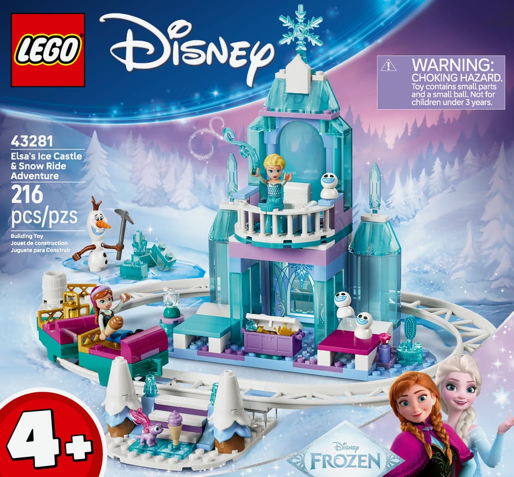 Обкладника "Конструктор LEGO Крижаний палац Ельзи та веселе катання на санчатах" Обкладинка "Конструктор LEGO Крижаний палац Ельзи та веселе катання на санчатах"