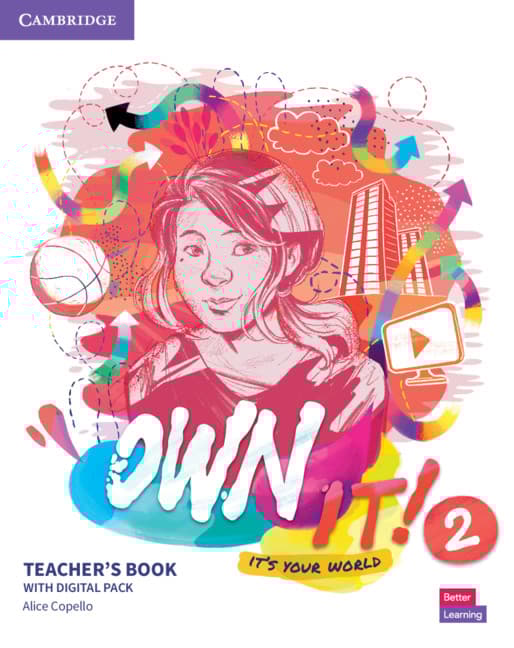 Обкладника "Own it! Level 2. Teacher's Book with Digital Resource Pack" Обкладинка "Own it! Level 2. Teacher's Book with Digital Resource Pack"