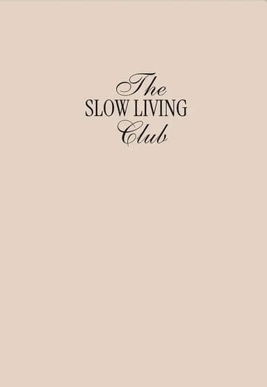 Блокнот «Slow Living Club»