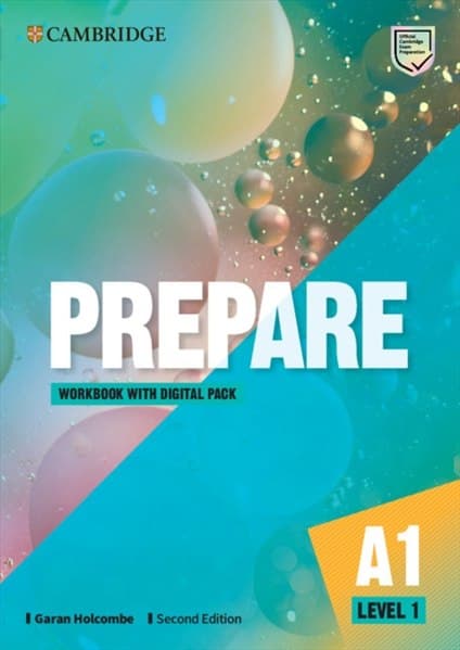 Обкладника "Prepare! (2nd Edition) Level 1. Workbook with Digital Pack" - 1 Фото Превью "Prepare! (2nd Edition) Level 1. Workbook with Digital Pack" - Фото №1