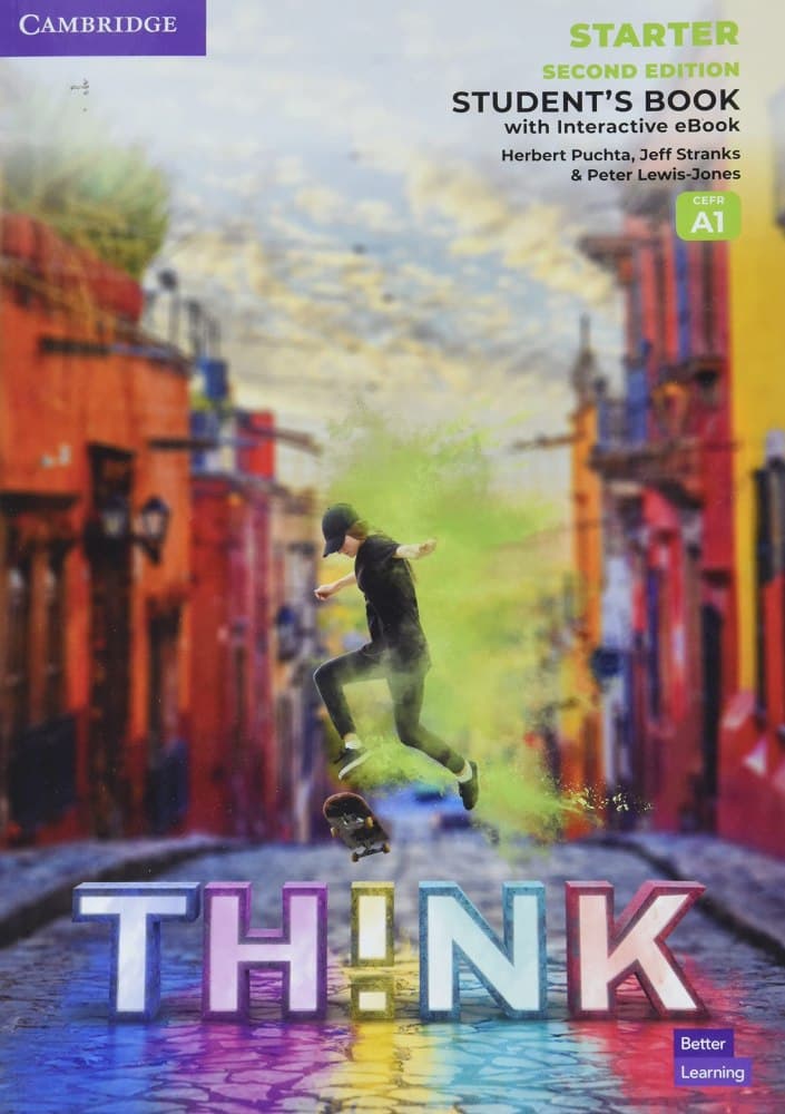 Обкладника "Think (2nd Edition). Starter (А1). Student's Book with Interactive eBook" Обкладинка "Think (2nd Edition). Starter (А1). Student's Book with Interactive eBook"