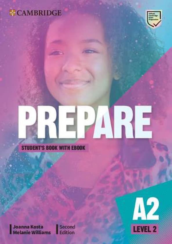 Обкладника "Prepare! (2nd Edition) Level 2. Student's Book with eBook" Обкладинка "Prepare! (2nd Edition) Level 2. Student's Book with eBook"