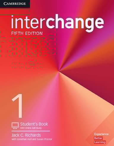 Interchange 1 (5th Edition). Student's Book with Online Self-Study