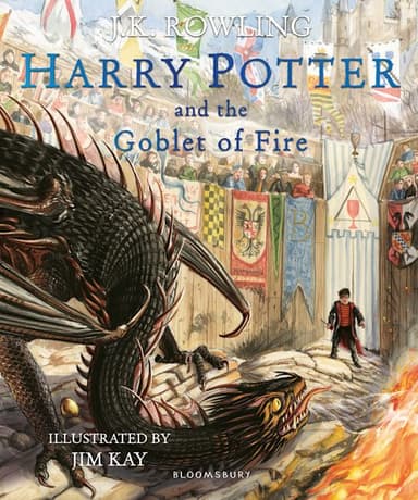 Harry Potter and the Goblet of Fire - Illustrated Hardback Editon
