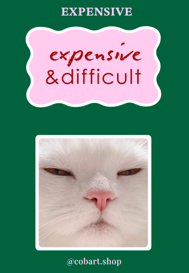 Стікерпак 3Д «Expensive»