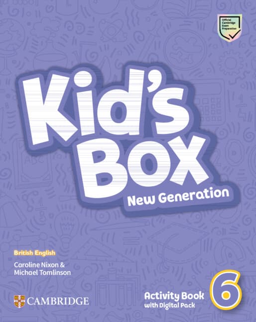 Обкладника "Kid's Box New Generation 6. Activity Book with Digital Pack" - 1 Фото Превью "Kid's Box New Generation 6. Activity Book with Digital Pack" - Фото №1