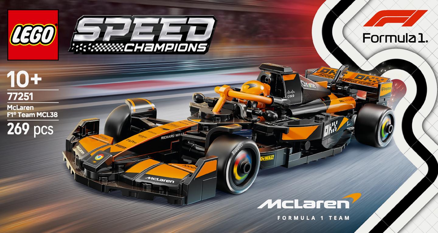 Конструктор LEGO Автомобіль для перегонів McLaren F1® Team MCL38