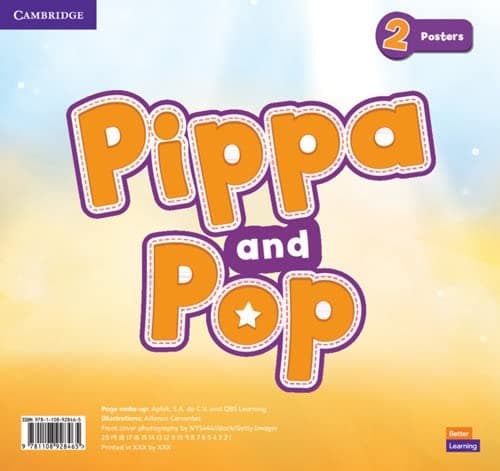 Обкладника "Pippa and Pop 2. Posters(7)" Обкладинка "Pippa and Pop 2. Posters(7)"