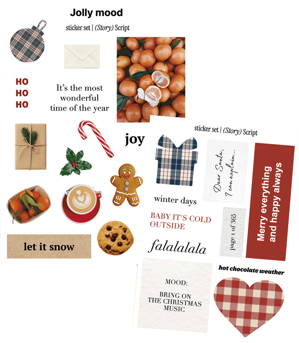 Обкладника "Стікери «Jolly mood»" - 1 Фото Превью "Стікери «Jolly mood»" - Фото №1