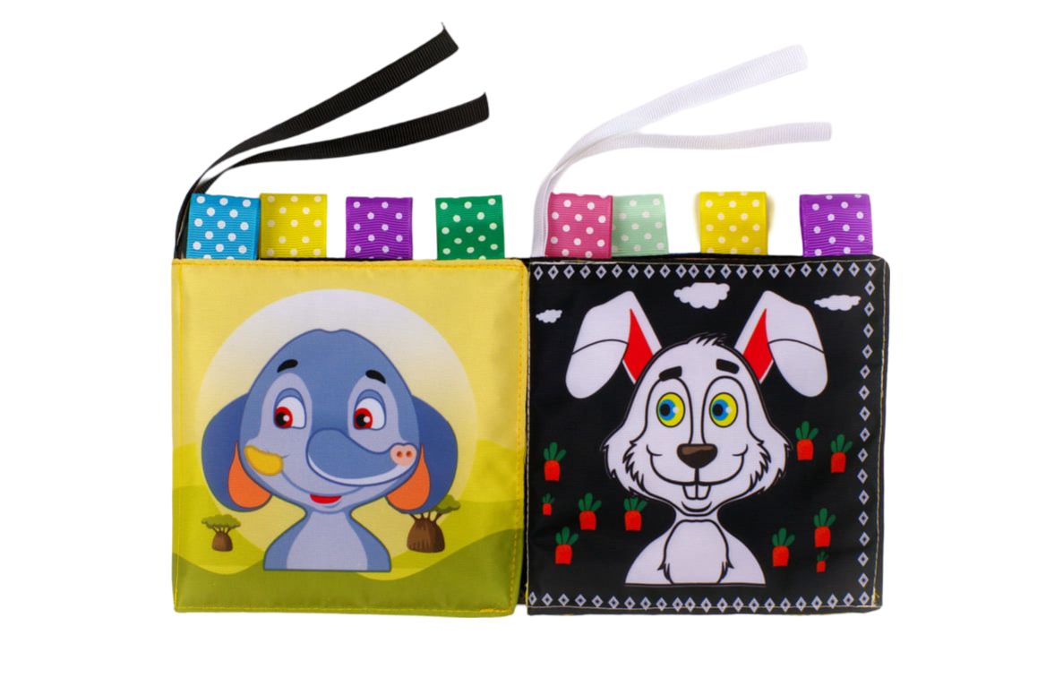 М'яка книжка-бортик "Зайчик"