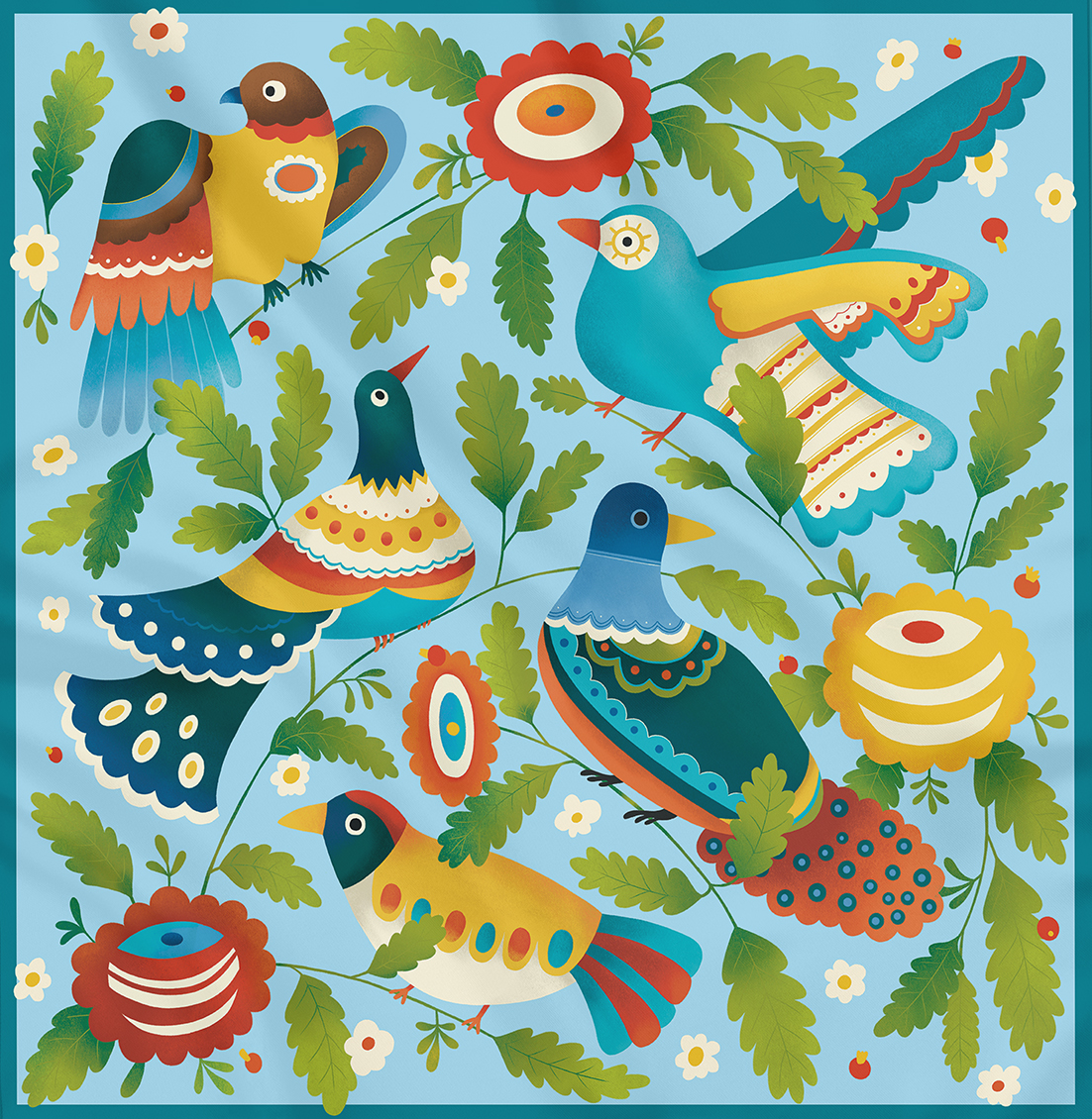 Хустка "Щебет"