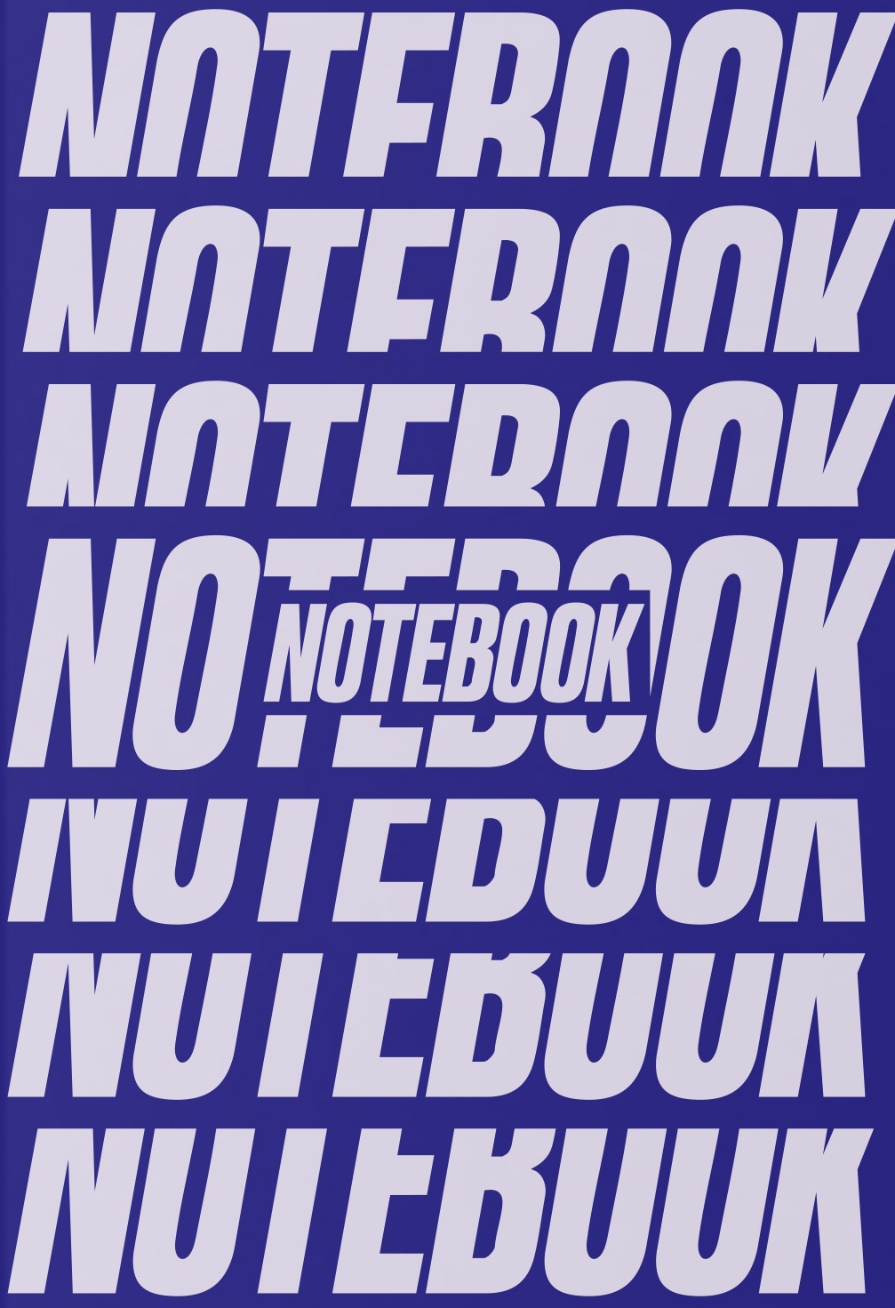 Блокнот "NOTEBOOK" синій