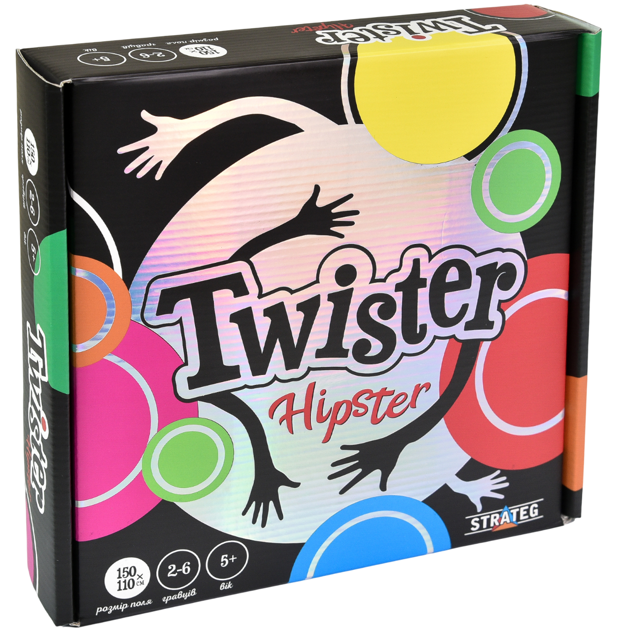 Розважальна гра "Twister-hipster"