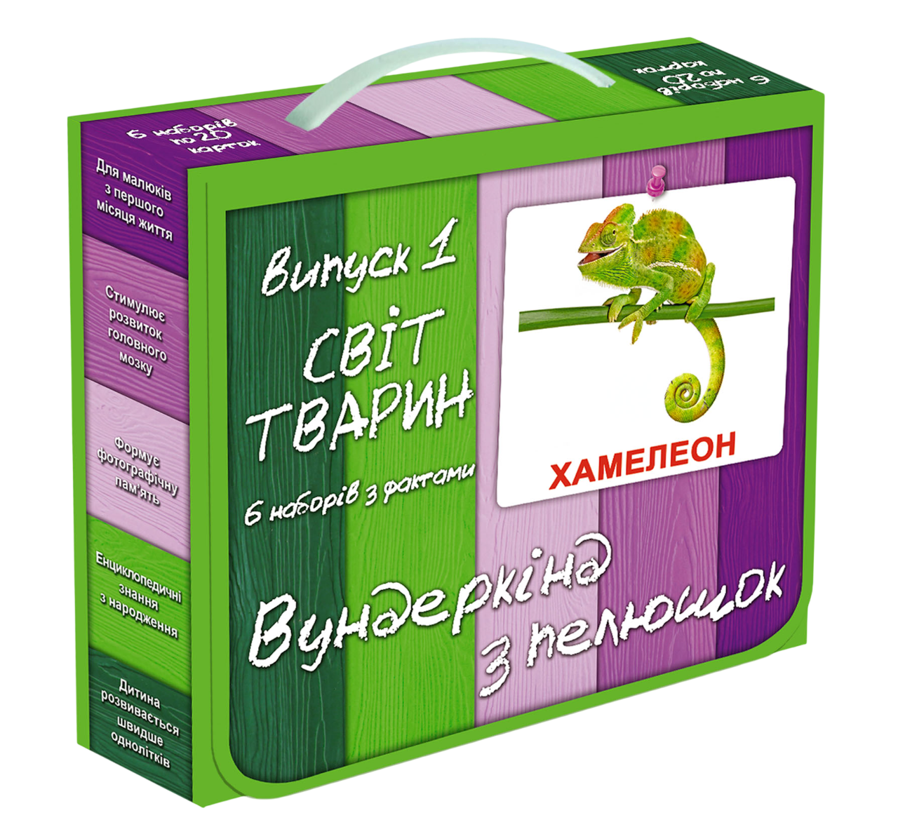 Подарунковий набір ламінованих карток Домана "Світ...