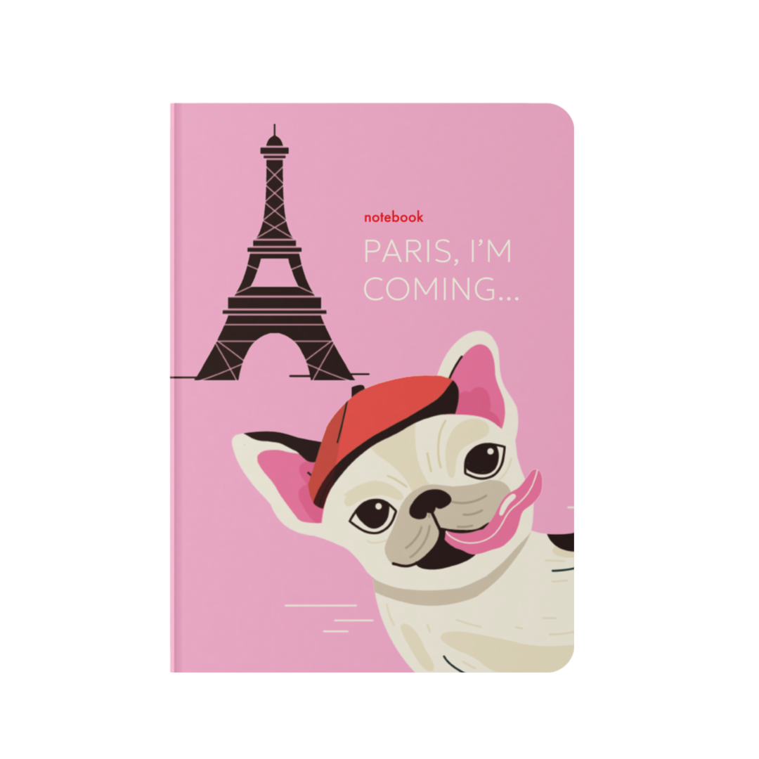 Блокнот "Бульдог в Парижі"